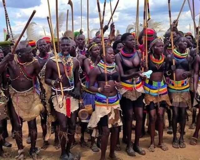 Karimojong worriers