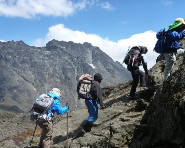 Mt Rwenzori climbing magarita peak